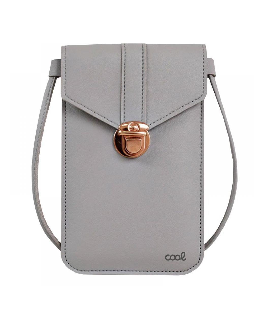 Funda Universal Bag Basic Hasta 6.7 pulg COOL Gris Claro - Imagen 1