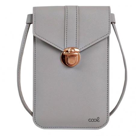 Funda Universal Bag Basic Hasta 6.7 pulg COOL Gris Claro - Imagen 1