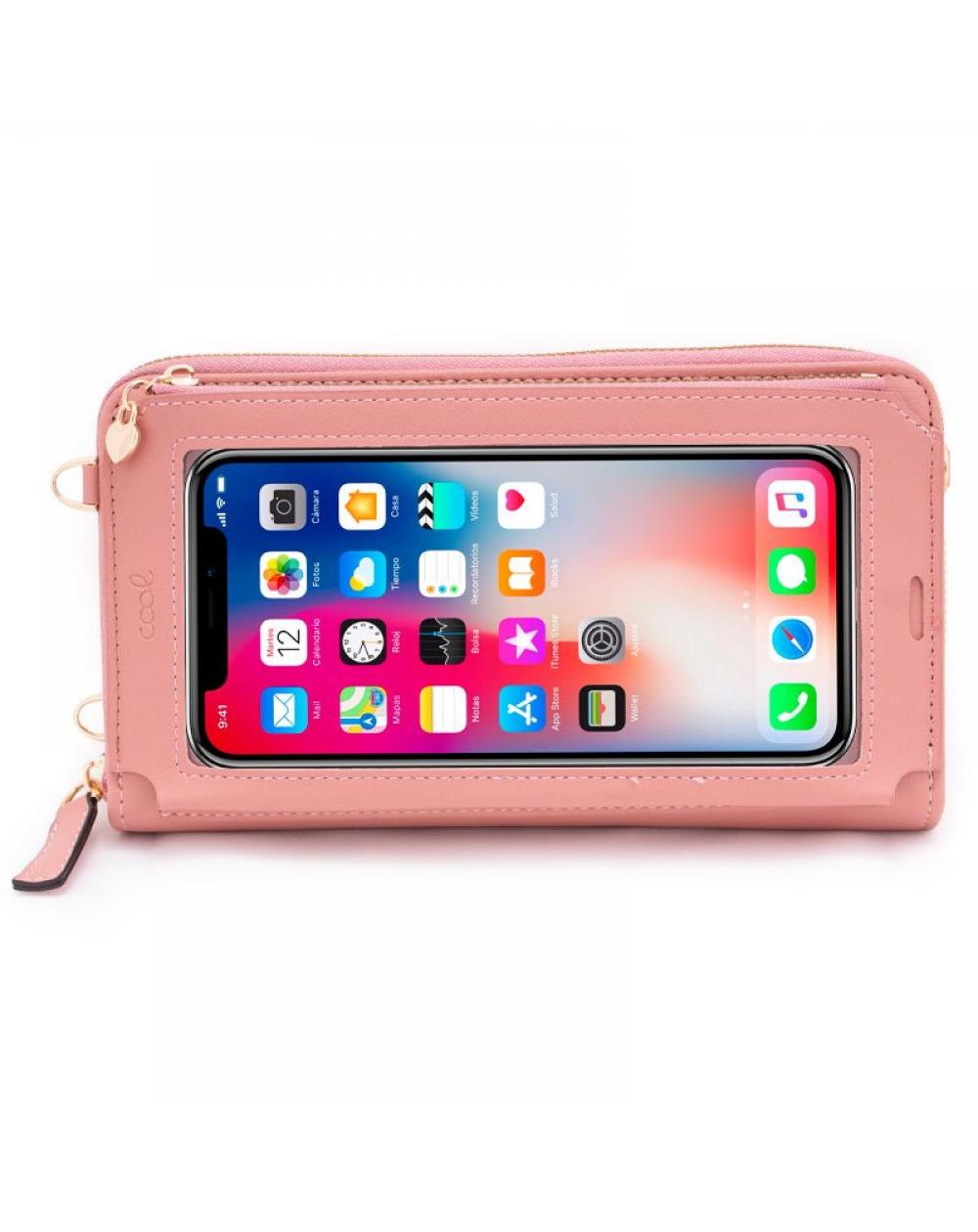 Funda Universal Bag Horizontal Hasta 6.7 pulg COOL Rosa - Imagen 1