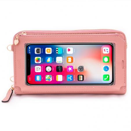 Funda Universal Bag Horizontal Hasta 6.7 pulg COOL Rosa - Imagen 1