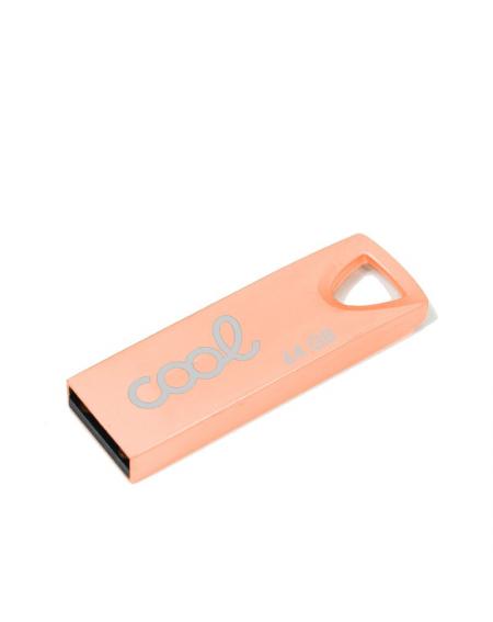 Pen Drive USB x64 GB 2.0 COOL Metal KEY Rose Gold - Imagen 1
