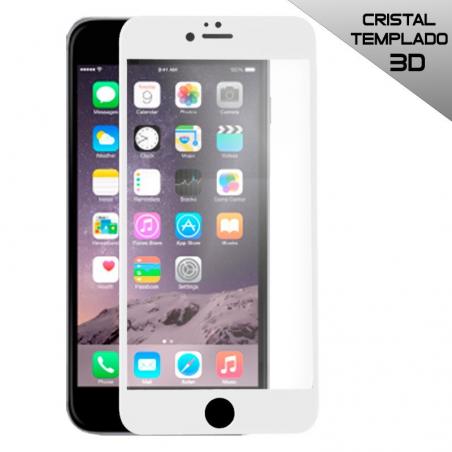 Protector Pantalla Cristal Templado COOL para iPhone 6 Plus / 6s Plus (FULL 3D Blanco) - Imagen 1