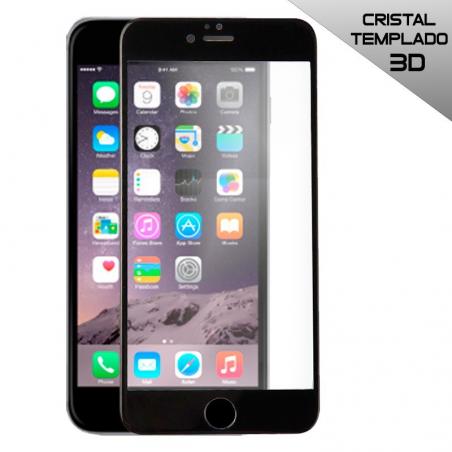 Protector Pantalla Cristal Templado COOL para iPhone 6 Plus / 6s Plus (FULL 3D Negro) - Imagen 1