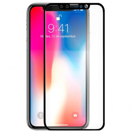 Protector Pantalla Cristal Templado COOL para iPhone X / iPhone XS / iPhone 11 Pro (FULL 3D Negro) - Imagen 1