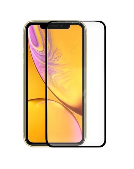 Protector Pantalla Cristal Templado COOL para iPhone XR / iPhone 11 (FULL 3D Negro) - Imagen 1