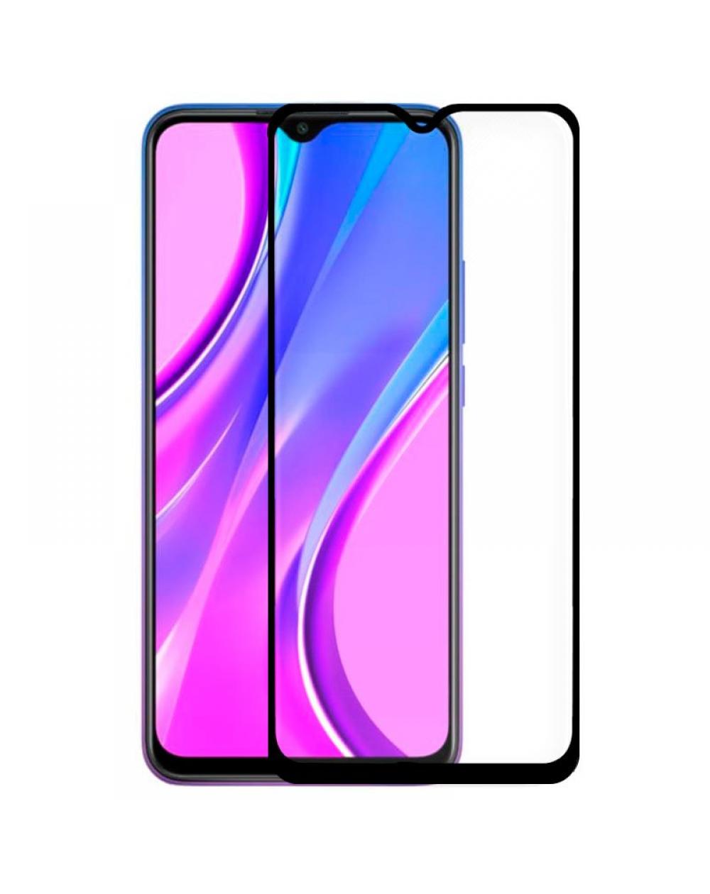 Protector Pantalla Cristal Templado COOL para Xiaomi Redmi 9 (FULL 3D Negro) - Imagen 1