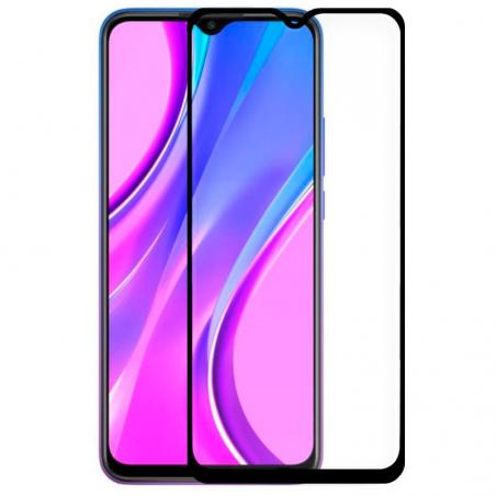 Protector Pantalla Cristal Templado COOL para Xiaomi Redmi 9 (FULL 3D Negro) - Imagen 1