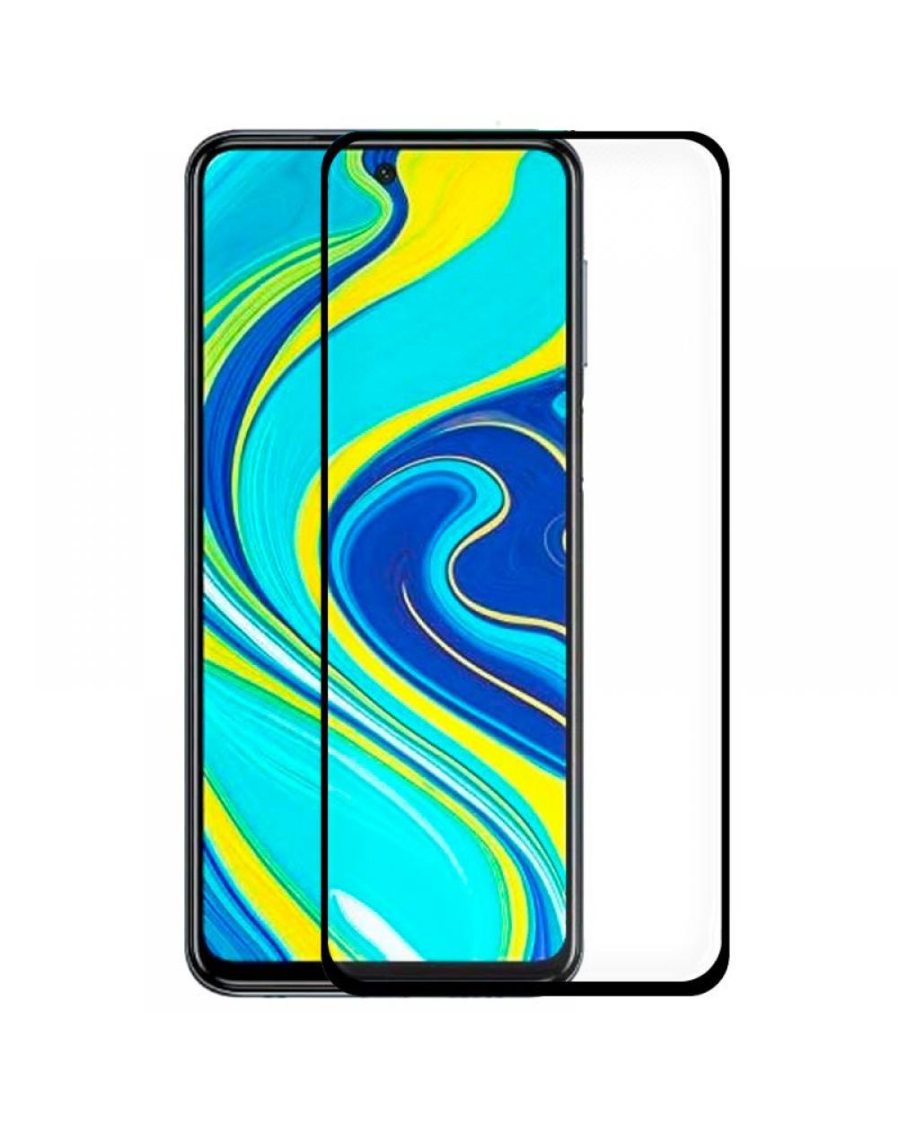 Protector Pantalla Cristal Templado COOL para Xiaomi Redmi Note 9S / Note 9 Pro (FULL 3D Negro) - Imagen 1