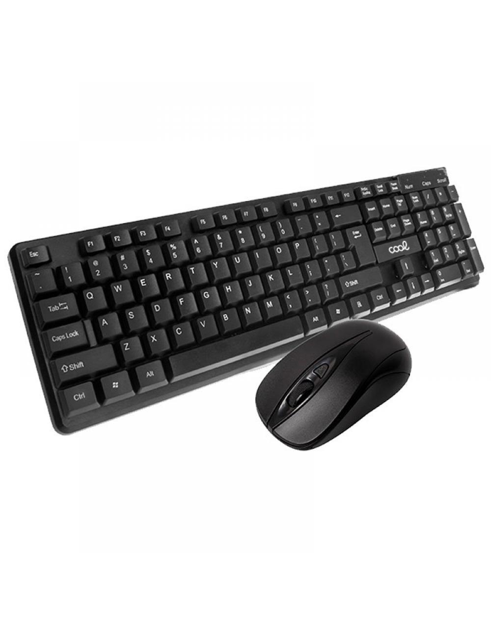 Teclado Español USB PC Kit Inalámbrico + Ratón COOL California - Imagen 1