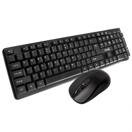 Teclado Español USB PC Kit Inalámbrico + Ratón COOL California - Imagen 1