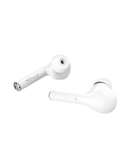 Auriculares Bluetooth Trust Nika Touch con estuche de carga/ Autonomía 6h/ Blancos - Imagen 4