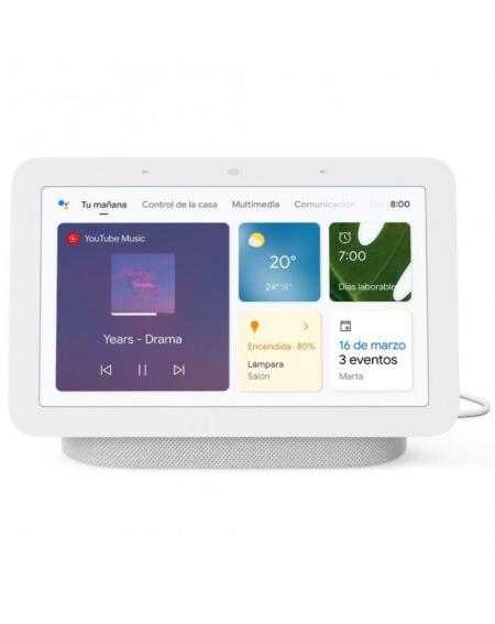 Altavoz Inteligente Google NEST HUB (2ª Generación) Tiza - Imagen 1