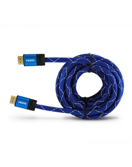 Cable HDMI 2.0 4K 3GO CHDMI52/ HDMI Macho - HDMI Macho/ 5m/ Azul - Imagen 1