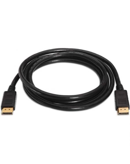 Cable Displayport 1.2 4K Aisens A124-0129/ Displayport Macho - Displayport Macho/ 2m/ Negro - Imagen 2