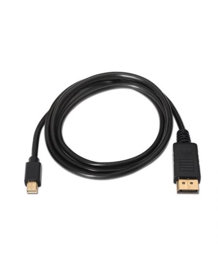 Cable Mini Displayport Aisens A124-0131/ Displayport Macho - Mini Displayport Macho/ 2m/ Negro - Imagen 2