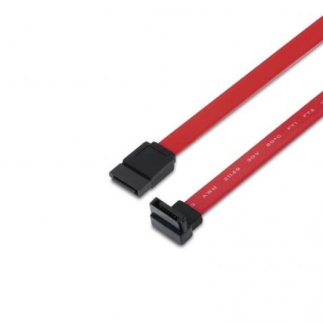 Cable SATA Aisens A130-0155/ SATA Hembra - SATA hembra/ 0.5m/ Rojo - Imagen 1