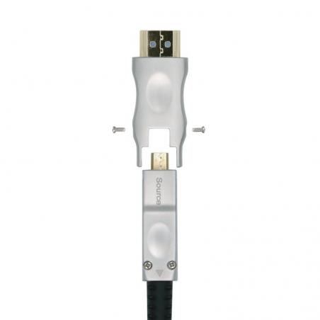 Cable HDMI 2.0 AOC 4K Desmontable Aisens A148-0510/ HDMI Macho / D Macho - HDMI Macho/ 15m/ Negro - Imagen 3