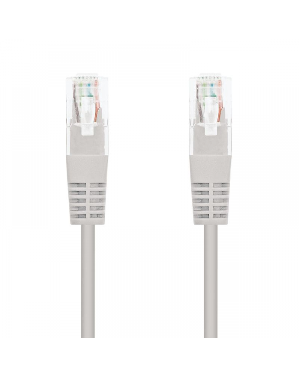 Cable de Red RJ45 UTP Nanocable 10.20.0401 Cat.6/ 1m/ Gris - Imagen 1