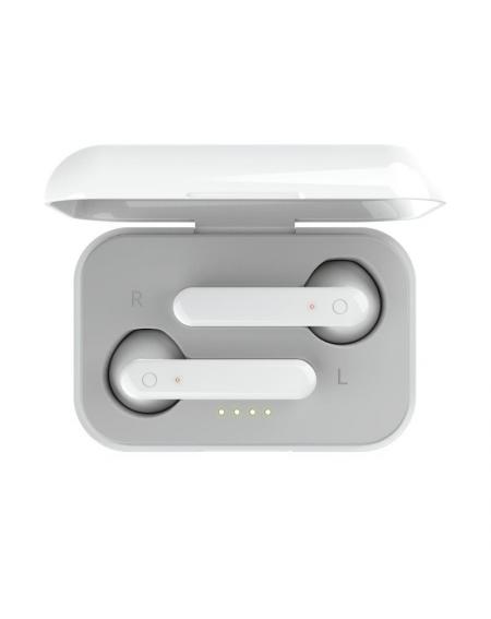 Auriculares Bluetooth Trust Primo Touch con estuche de carga/ Autonomía 4h/ Blancos - Imagen 4