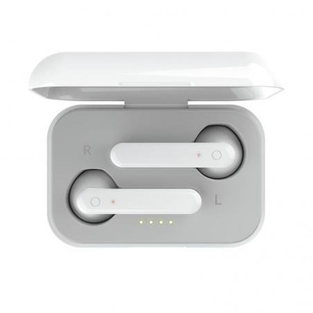 Auriculares Bluetooth Trust Primo Touch con estuche de carga/ Autonomía 4h/ Blancos - Imagen 4