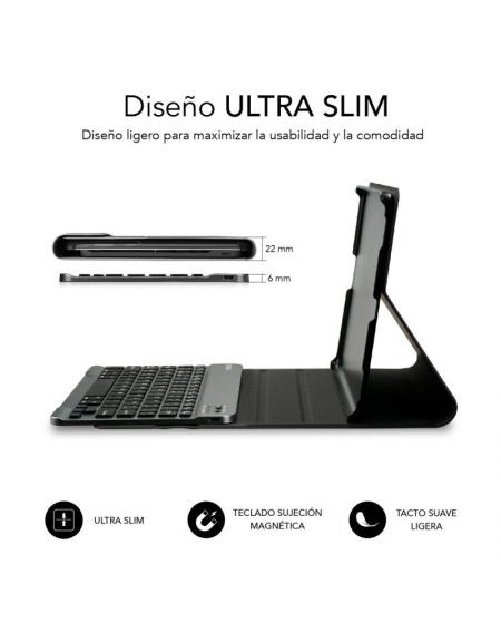 Funda con Teclado Subblim KeyTab Pro BT para Tablet Lenovo Tab M10 FHD Plus de 10.3'/ Negra - Imagen 2
