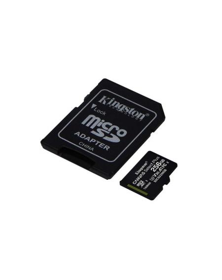 Tarjeta de Memoria Kingston CANVAS Select Plus 256GB microSD XC con Adaptador/ Clase 10/ 100MBs - Imagen 2