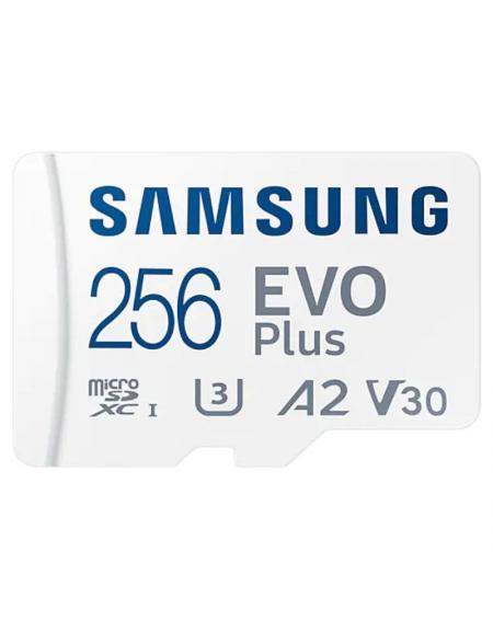 Tarjeta de Memoria Samsung EVO Plus 2021 256GB microSD XC con Adaptador/ Clase 10/ 130MBs - Imagen 2