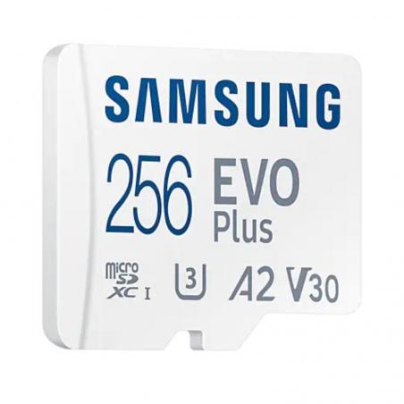 Tarjeta de Memoria Samsung EVO Plus 2021 256GB microSD XC con Adaptador/ Clase 10/ 130MBs - Imagen 4