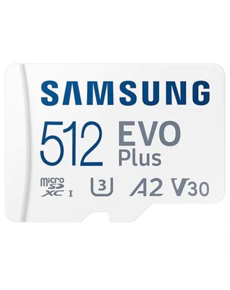 Tarjeta de Memoria Samsung EVO Plus 2021 512GB microSD XC con Adaptador/ Clase 10/ 130MBs - Imagen 2