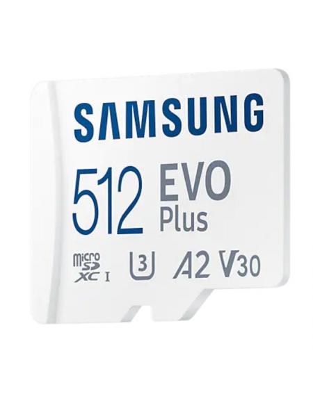 Tarjeta de Memoria Samsung EVO Plus 2021 512GB microSD XC con Adaptador/ Clase 10/ 130MBs - Imagen 3