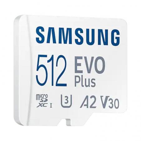 Tarjeta de Memoria Samsung EVO Plus 2021 512GB microSD XC con Adaptador/ Clase 10/ 130MBs - Imagen 4