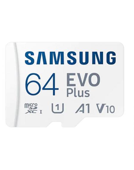 Tarjeta de Memoria Samsung EVO Plus 2021 64GB microSD XC con Adaptador/ Clase 10/ 130MBs - Imagen 2