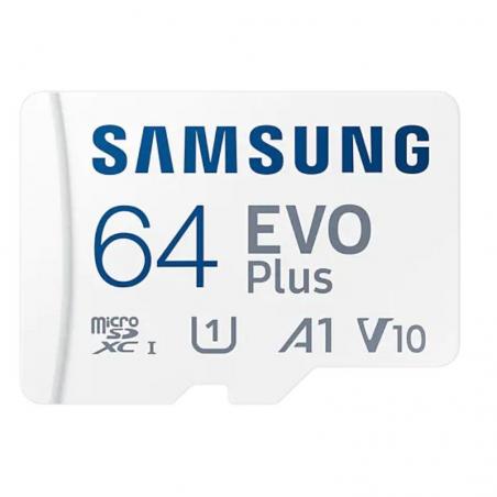 Tarjeta de Memoria Samsung EVO Plus 2021 64GB microSD XC con Adaptador/ Clase 10/ 130MBs - Imagen 2
