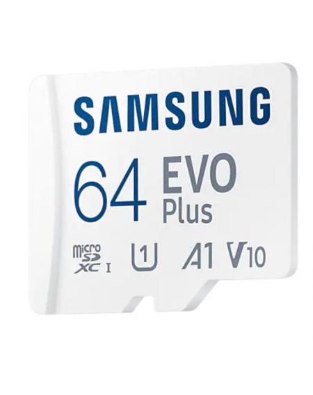 Tarjeta de Memoria Samsung EVO Plus 2021 64GB microSD XC con Adaptador/ Clase 10/ 130MBs - Imagen 3
