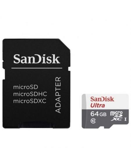 Tarjeta de Memoria SanDisk Ultra 64GB microSD XC con Adaptador/ Clase 10/ 100MB/s - Imagen 2
