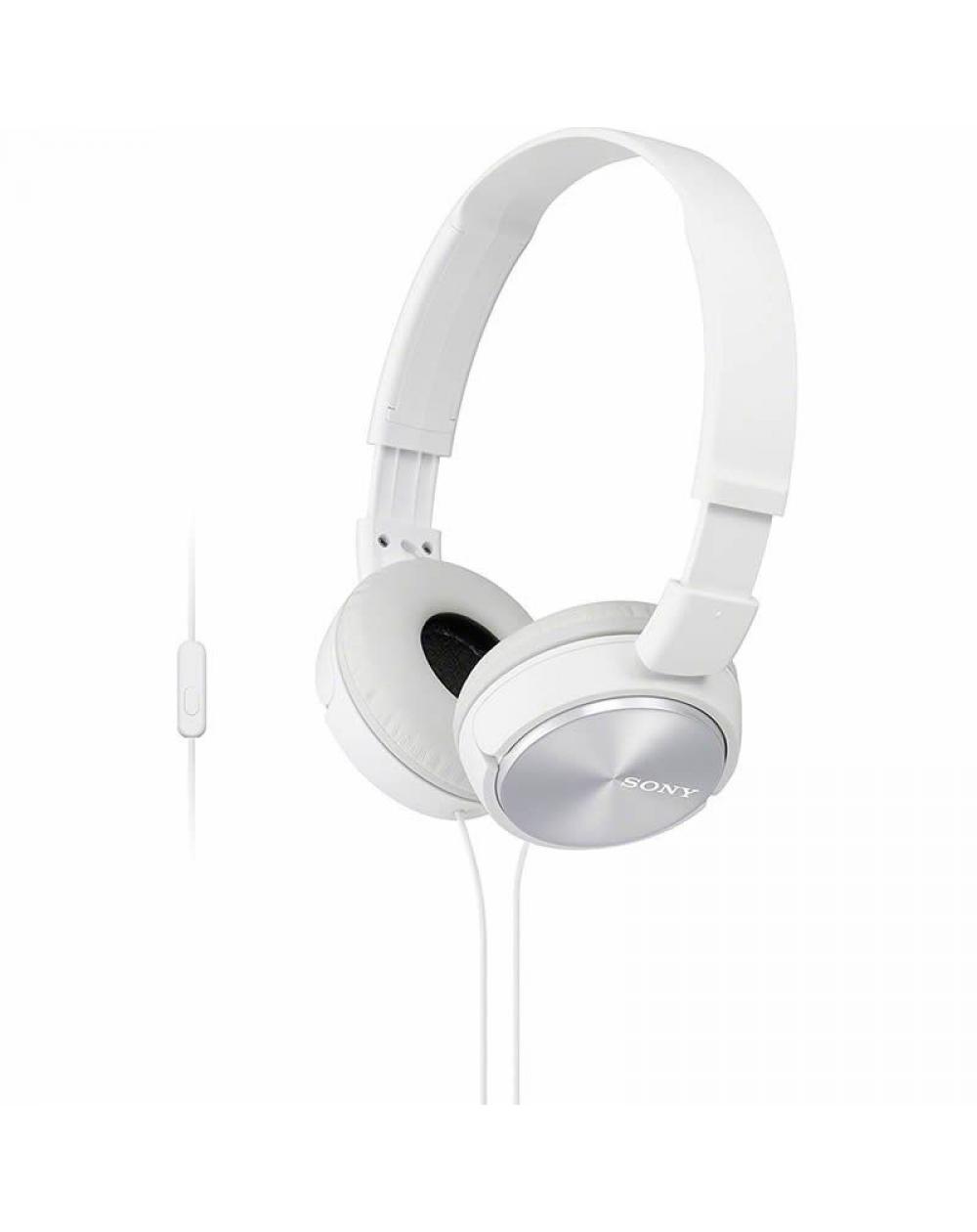 Auriculares Sony MDRZX310APW/ con Micrófono/ Jack 3.5/ Blancos - Imagen 1