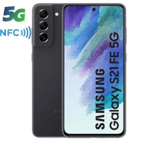 Smartphone Samsung Galaxy S21 FE 6GB/ 128GB/ 6.4'/ 5G/ Gris Grafito - Imagen 1