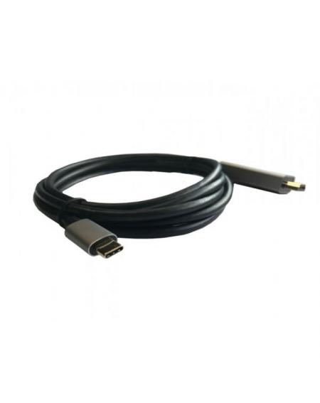 Cable HDMI 3GO C137/ HDMI Macho - USB Tipo-C Macho/ 2m/ Negro - Imagen 3