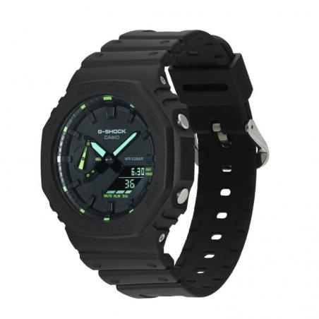 Reloj Analógico Digital Casio G-Shock Trend GA-2100-1A3ER/ 49mm/ Negro y Verde - Imagen 2
