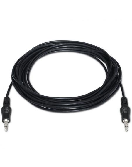 Cable Estéreo Aisens A128-0143/ Jack 3.5 Macho - Jack 3.5 Macho/ 3m/ Negro - Imagen 2