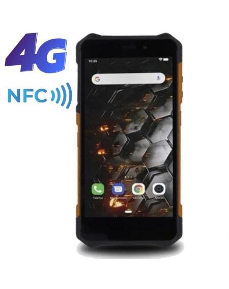Smartphone Ruggerizado Hammer Iron 3 LTE 3GB/ 32GB/ 5.5'/ Negro y Naranja - Imagen 1