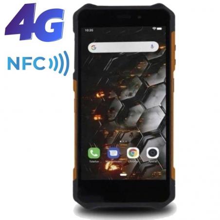 Smartphone Ruggerizado Hammer Iron 3 LTE 3GB/ 32GB/ 5.5'/ Negro y Naranja - Imagen 1