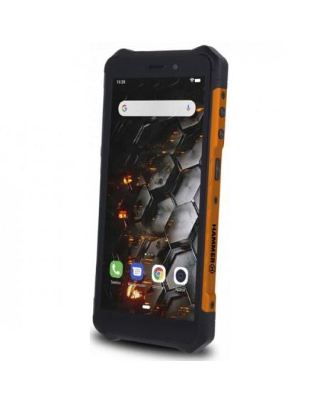 Smartphone Ruggerizado Hammer Iron 3 LTE 3GB/ 32GB/ 5.5'/ Negro y Naranja - Imagen 2