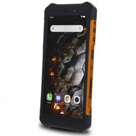Smartphone Ruggerizado Hammer Iron 3 LTE 3GB/ 32GB/ 5.5'/ Negro y Naranja - Imagen 2