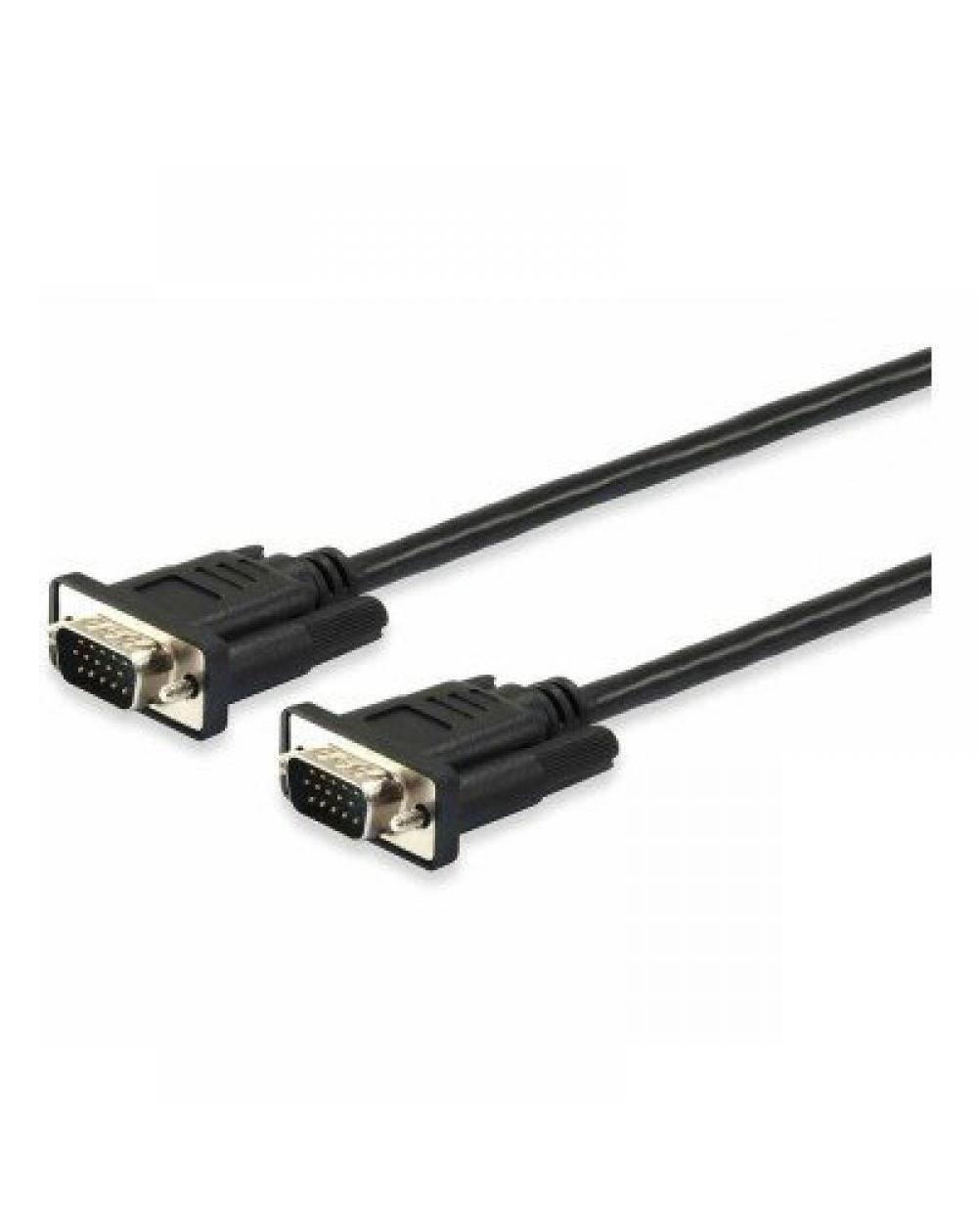 Cable VGA 3GO CVGA10MM/ VGA Macho - VGA Macho/ 10m/ Negro - Imagen 1