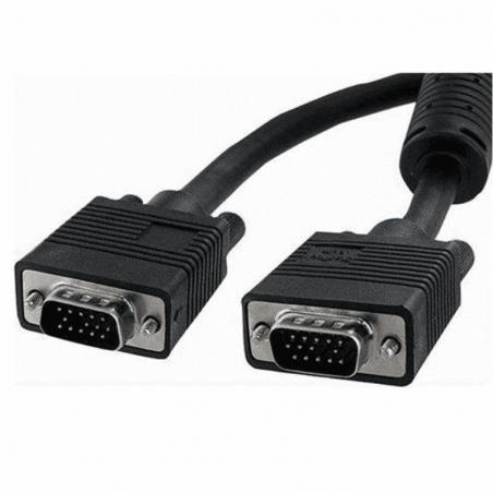 Cable SVGA 3GO CVGA3MM/ VGA Macho - VGA Macho/ 3m/ Negro - Imagen 1