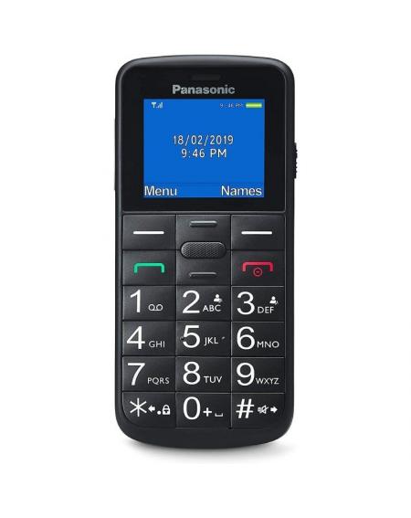 Teléfono Móvil Panasonic KX-TU110EXB para Personas Mayores/ Negro - Imagen 1
