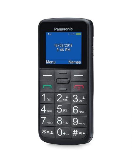 Teléfono Móvil Panasonic KX-TU110EXB para Personas Mayores/ Negro - Imagen 2