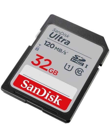 Tarjeta de Memoria SanDisk Ultra 32GB SD HC UHS-I - SDXC/ Clase 10/ 120MBs - Imagen 2