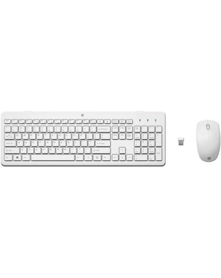 Teclado y Ratón Inalámbricos HP 230/ Blanco - Imagen 1